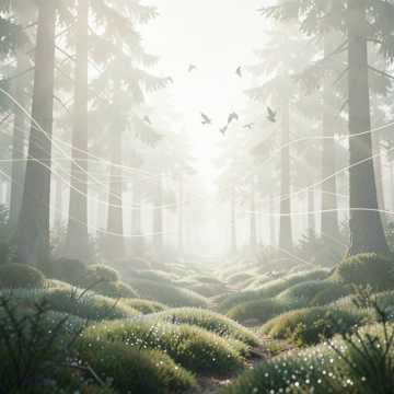 Cover of Forêt au Petit Matin