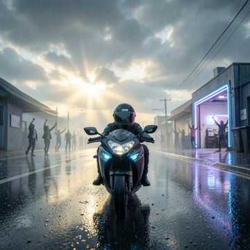 Cover of La Pluie à Dix Bornes